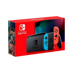 Nintendo Switch with Neon Blue and Neon Red Joy‑Con