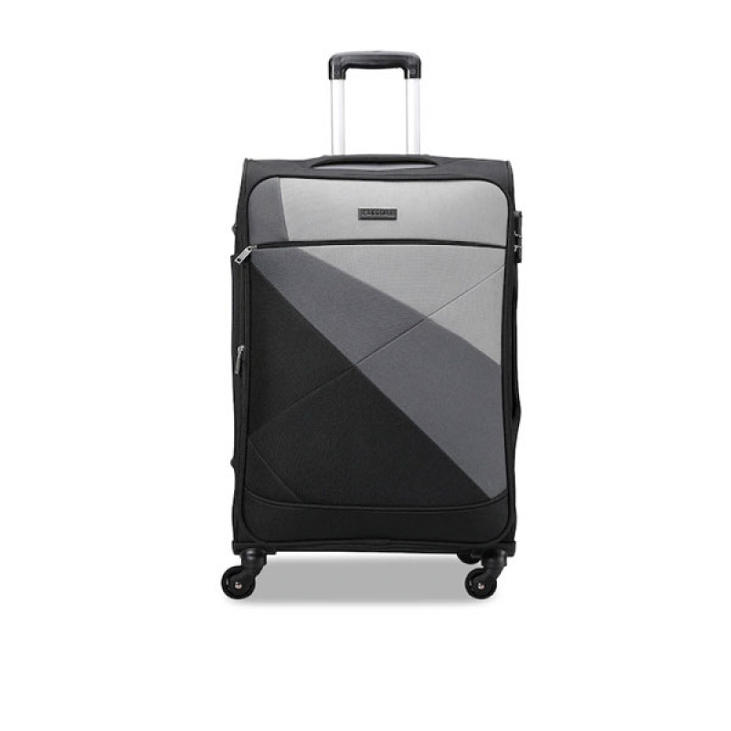 Black Vista Medium-Sized Check-in Trolley Suitcase