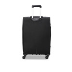 Black Vista Medium-Sized Check-in Trolley Suitcase